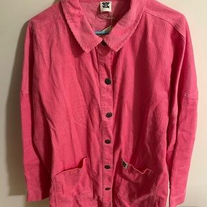 Lucy & Yak Bubblegum Pink Olly Yaket Jacket Size L New with Tags